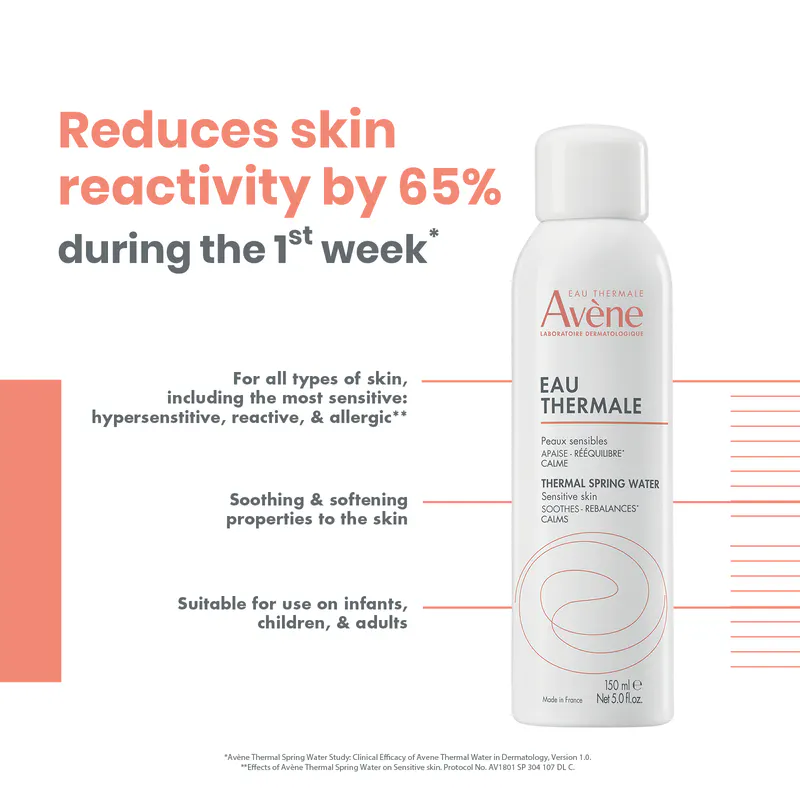Avène Thermal Spring Water 150ml - Mist for Sensitive Skin, view 2