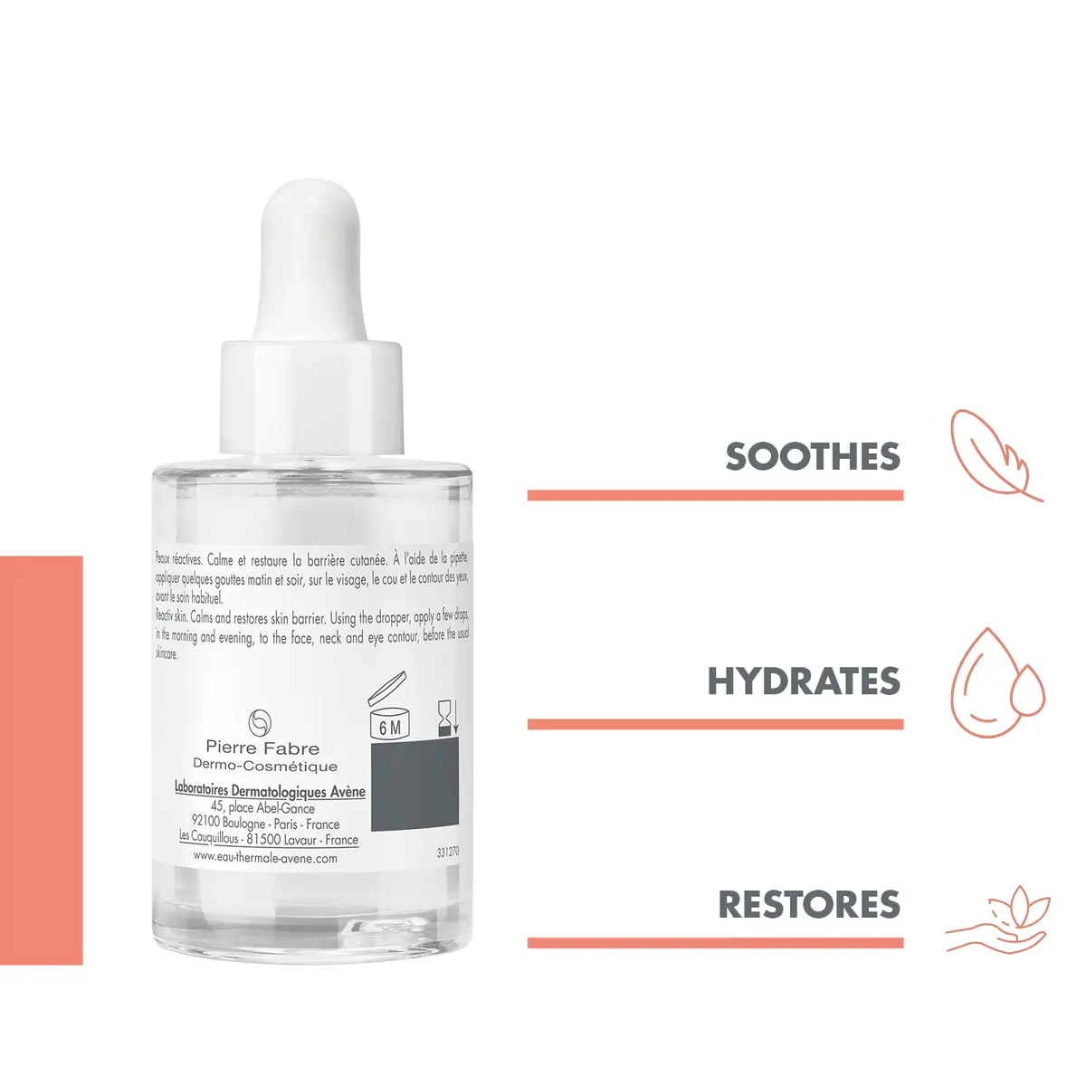 Avène Tolerance Control Intensive Skin Recovery Serum 30ml, view 4