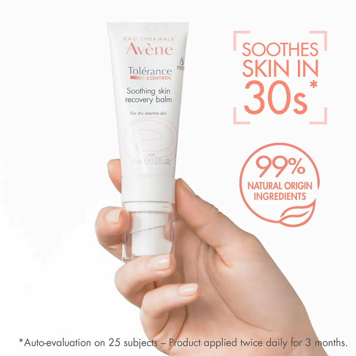 Avène Tolerance CONTROL Soothing Skin Recovery Balm 40ml - Moisturiser for Hypersensitive and Dry Sk, view 3