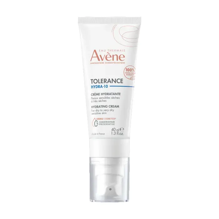 Avène Tolerance Hydra-10 Hydrating Cream 40ml - Hyaluronic Acid Moisturiser