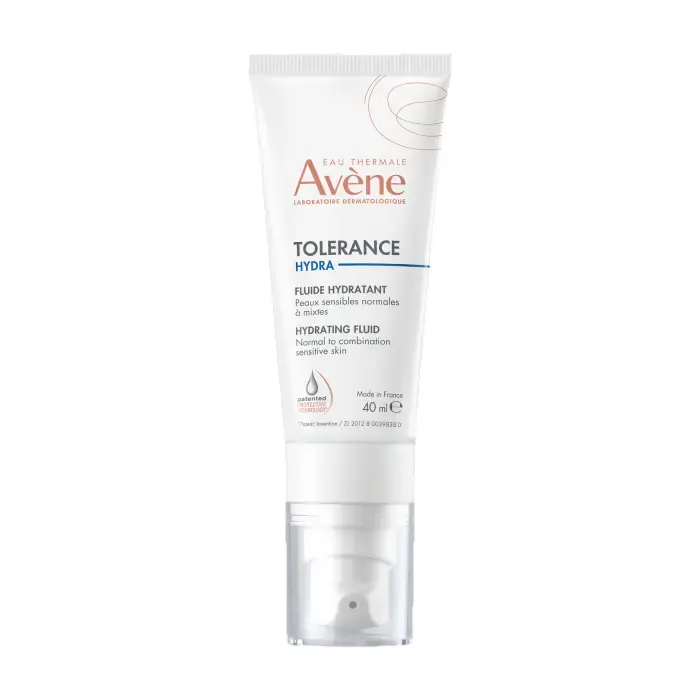 Avène Tolerance Hydra-10 Hydrating Fluid 40ml - Hyaluronic Acid Moisturiser