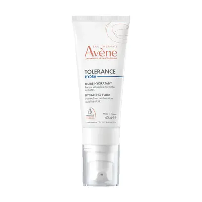 Avène Tolerance Hydra-10 Hydrating Fluid 40ml - Hyaluronic Acid Moisturiser