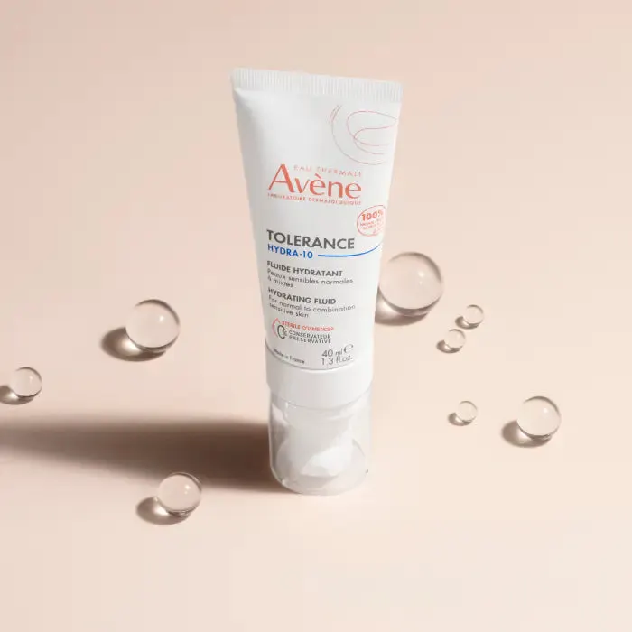 Avène Tolerance Hydra-10 Hydrating Fluid 40ml - Hyaluronic Acid Moisturiser, view 2