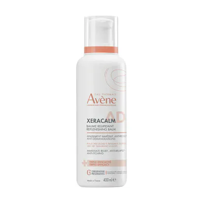 Avène XeraCalm A.D Lipid-Replenishing Balm 400ml - Moisturiser for Eczema-prone Skin