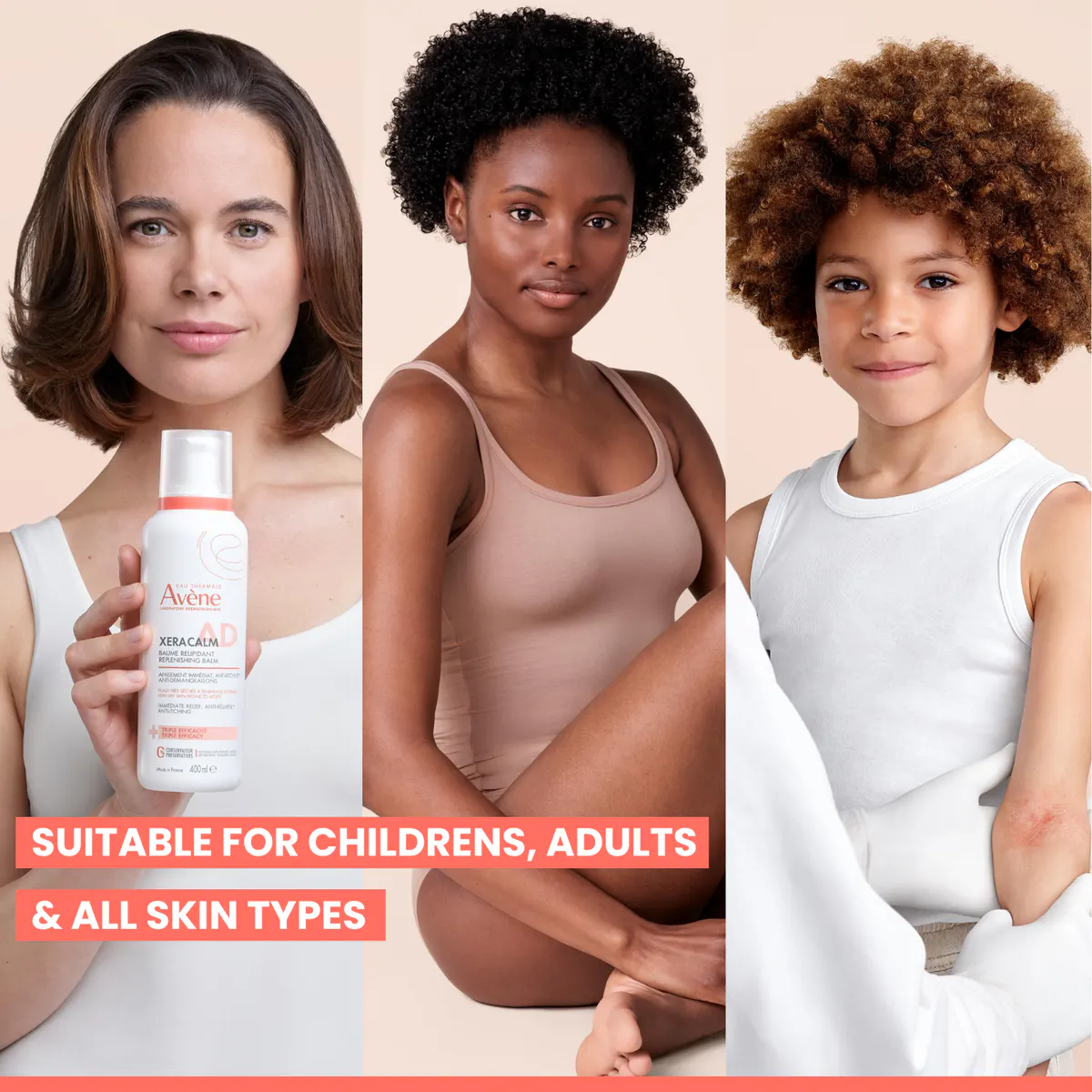 Avène XeraCalm A.D Lipid-Replenishing Balm 400ml - Moisturiser for Eczema-prone Skin, view 9