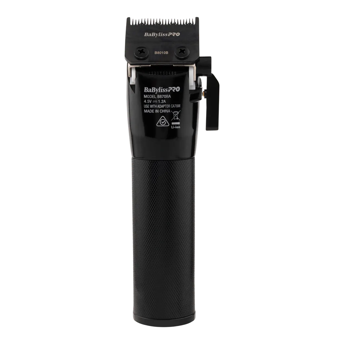 BaBylissPRO BlackFX Lithium Hair Clipper, view 3
