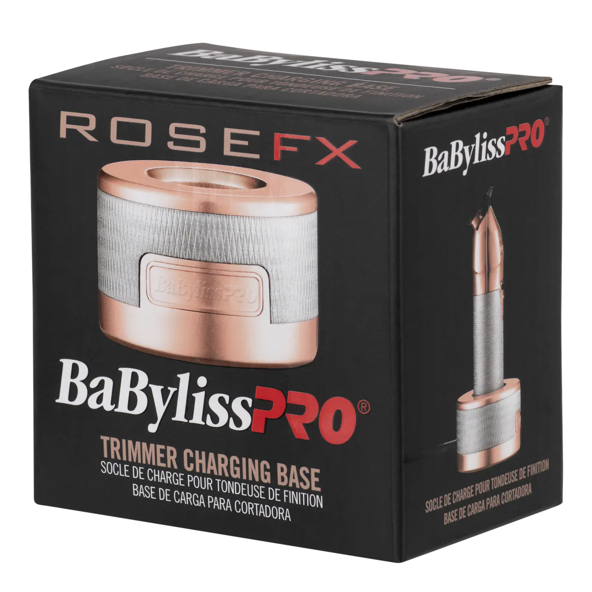 BaBylissPRO Charging Base Trimmer - Rose Gold, view 2