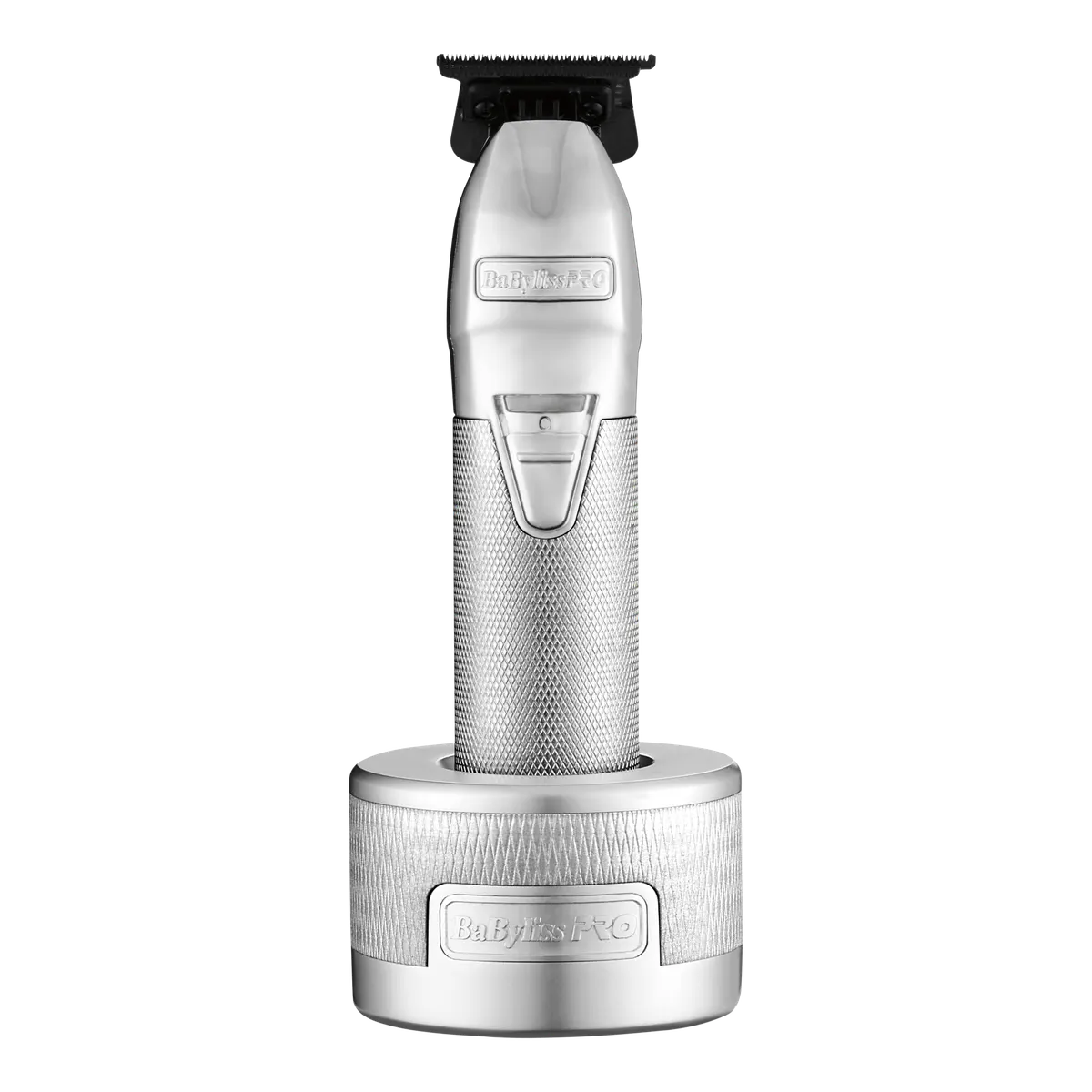 BaBylissPRO Charging Base Trimmer - Silver, view 2