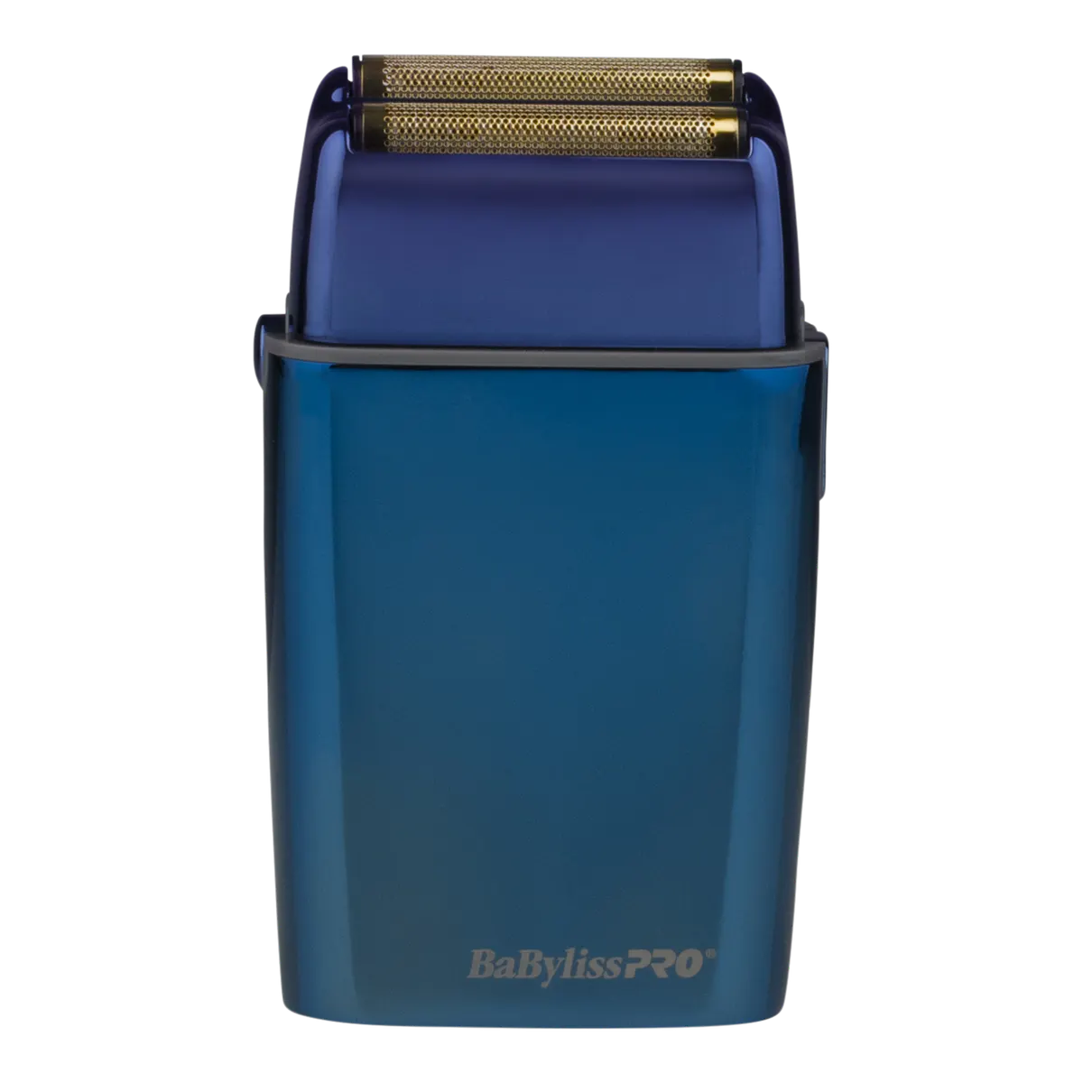 BaBylissPRO Duo Blue Chrome Double Foil Shaver and Outliner Trimmer, view 2