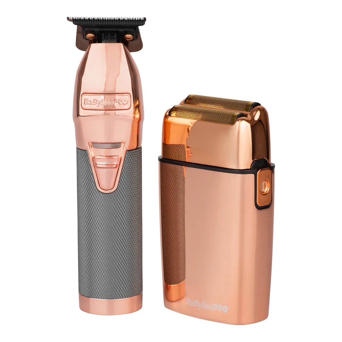 BaBylissPRO Duo Rose Gold Double Foil Shaver and Outliner Trimmer