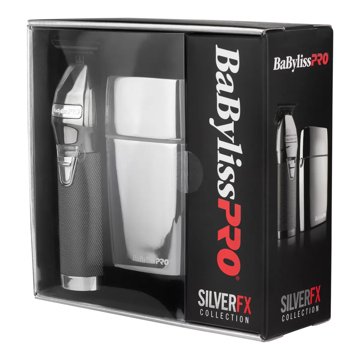 BaBylissPRO Duo Silver Double Foil Shaver and Outliner Trimmer, view 2