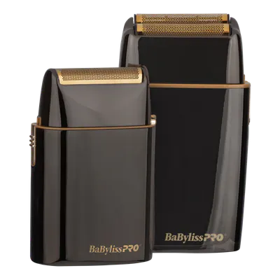BaBylissPRO Duo Single & Double Foil Shavers - Gunmetal