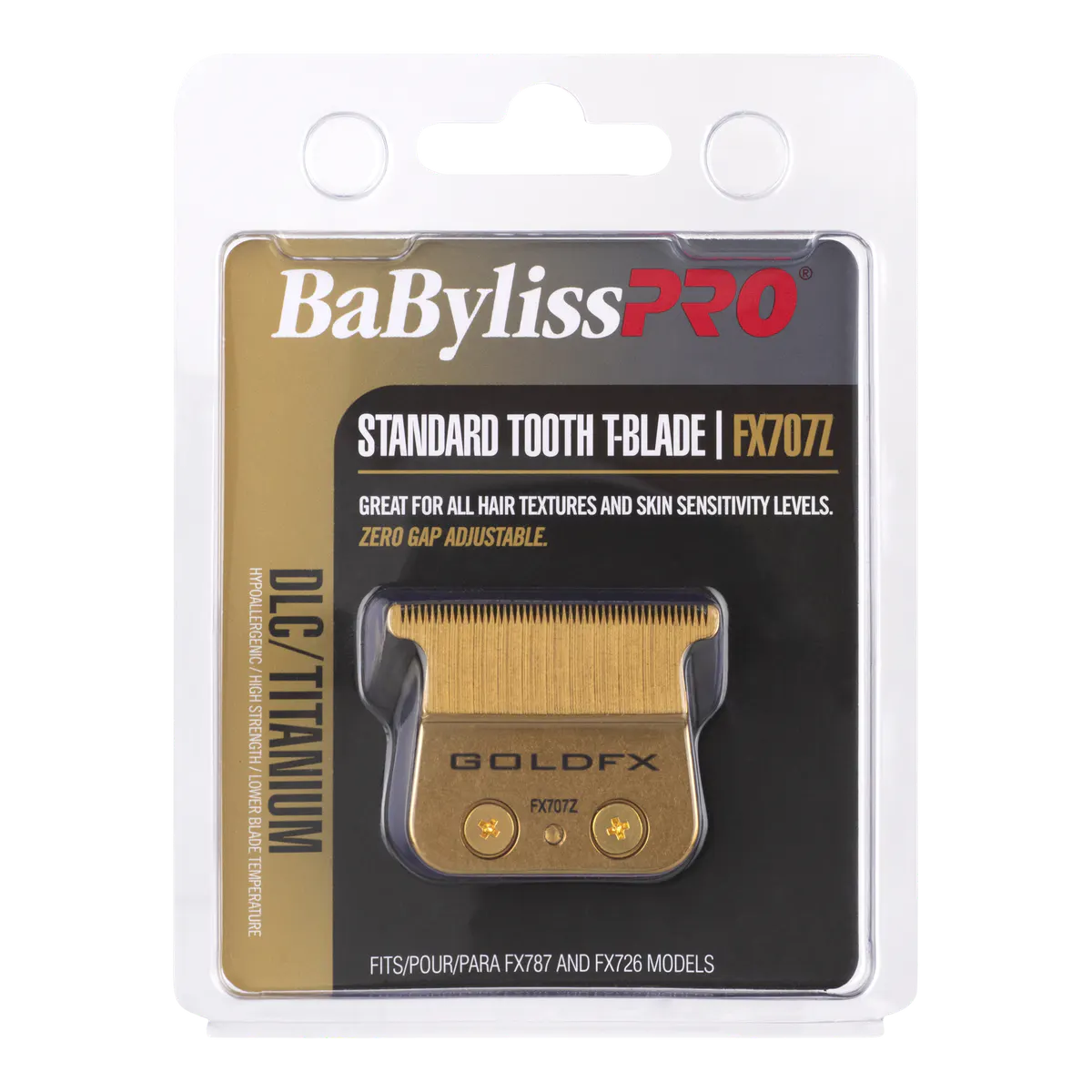 BaBylissPRO Replacement Blade Gold Zero Gap, view 2