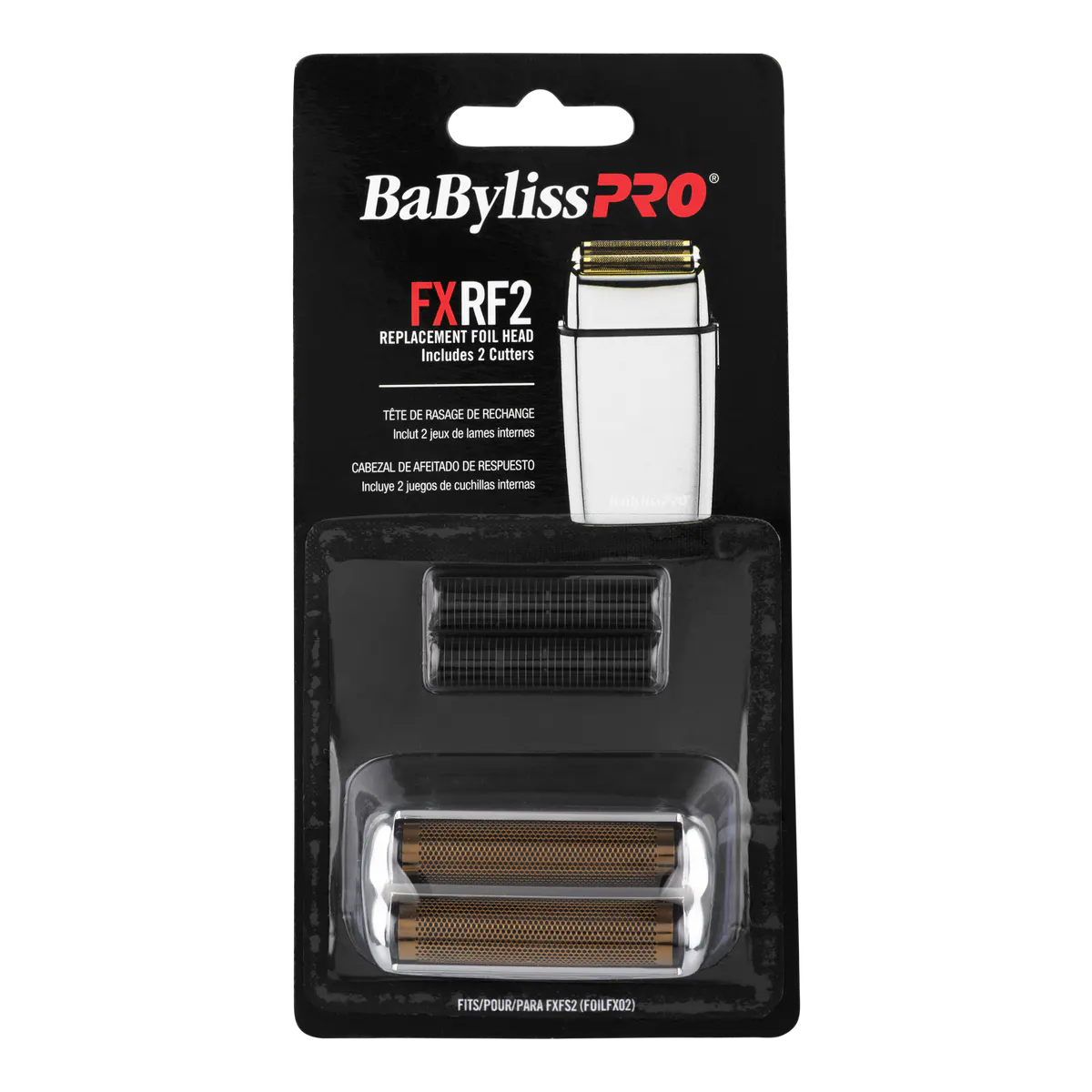 BaBylissPRO Replacement Foil Shaver Head - Silver, view 2
