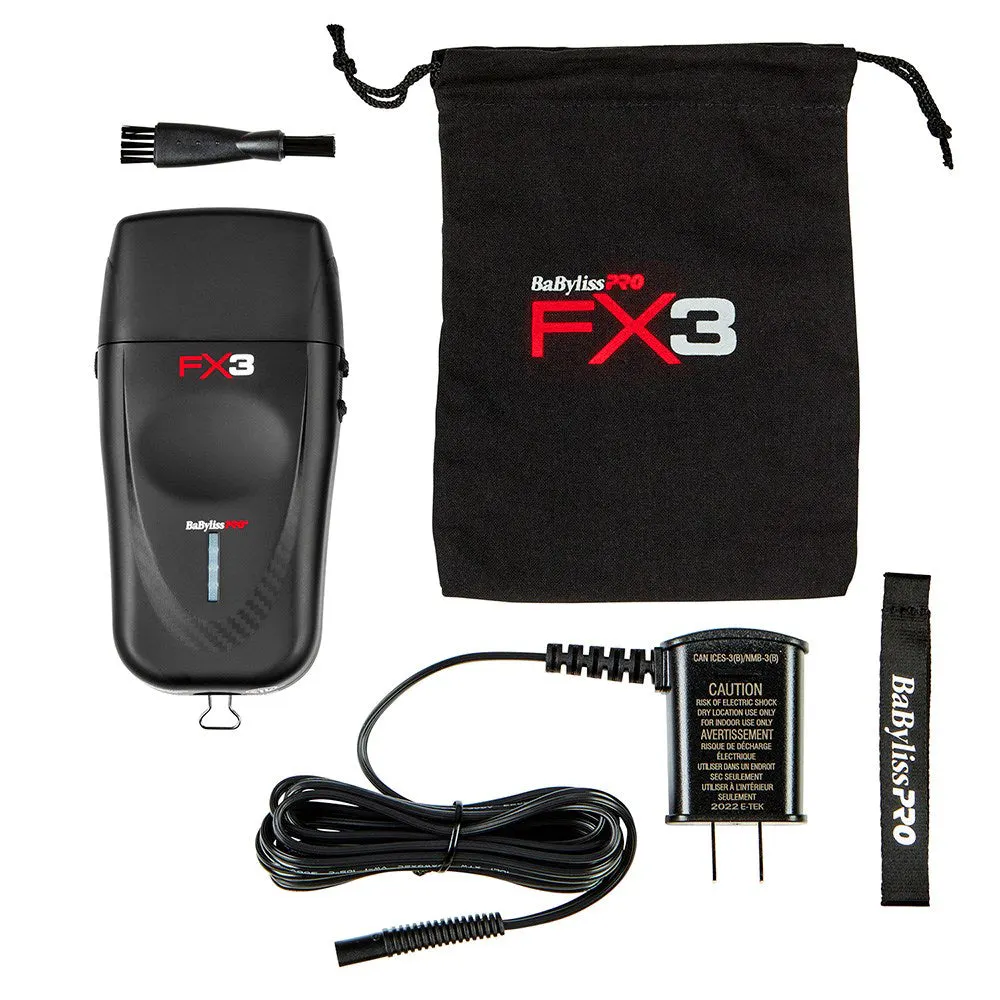 BaBylissPRO FX3 Double Foil Shaver, view 4