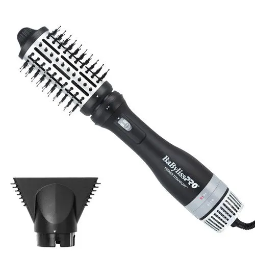 BaBylissPRO Nano Titanium Detachable 2 In 1 Hot Air Brush and Dryer, view 2