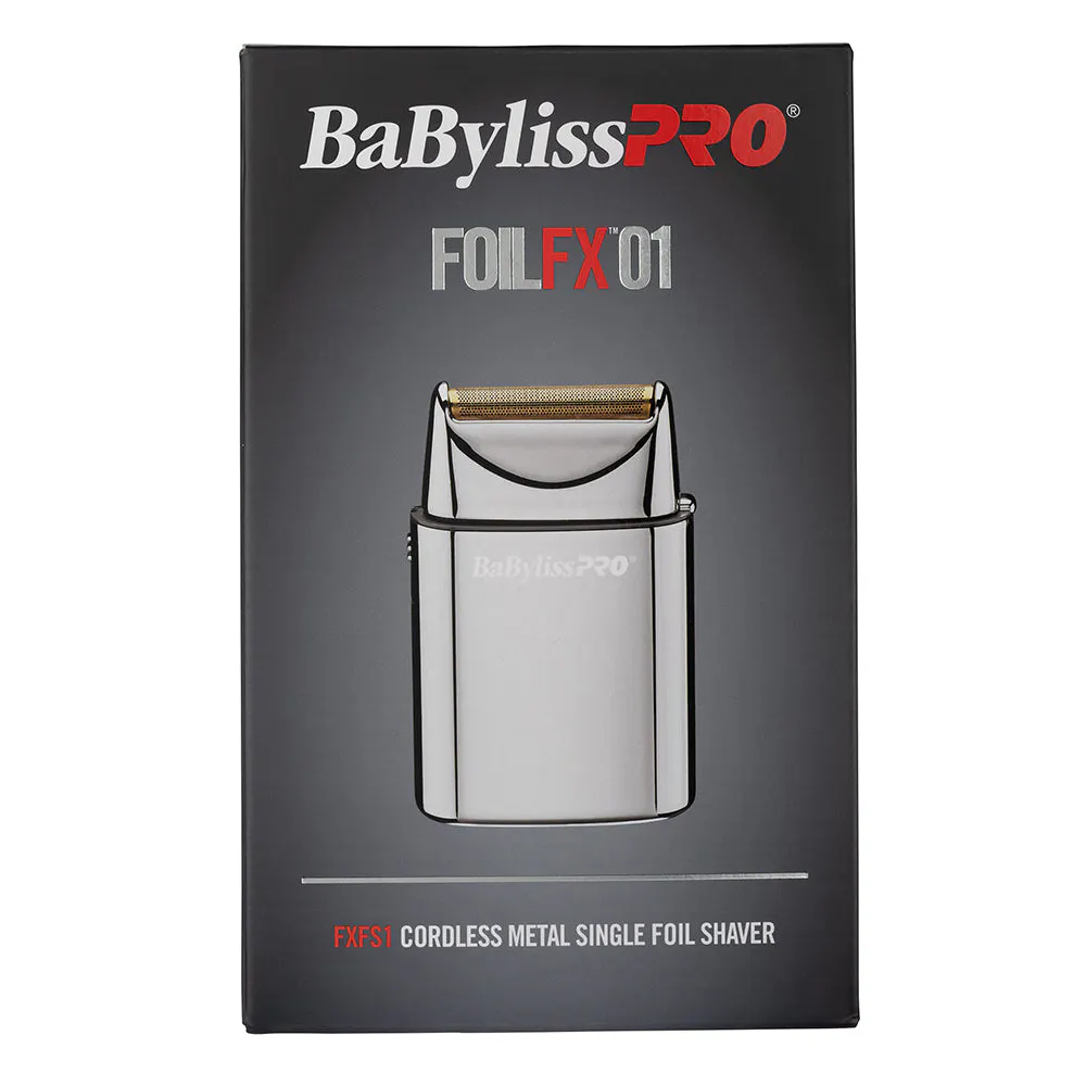 BaBylissPRO Silver Single Foil Shaver, view 4