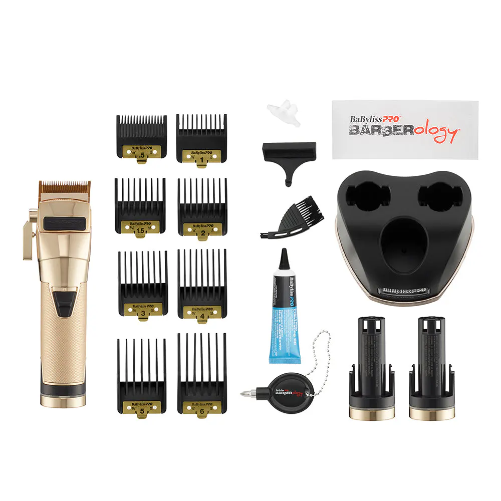 BabylissPro SnapFX Clipper Gold, view 4