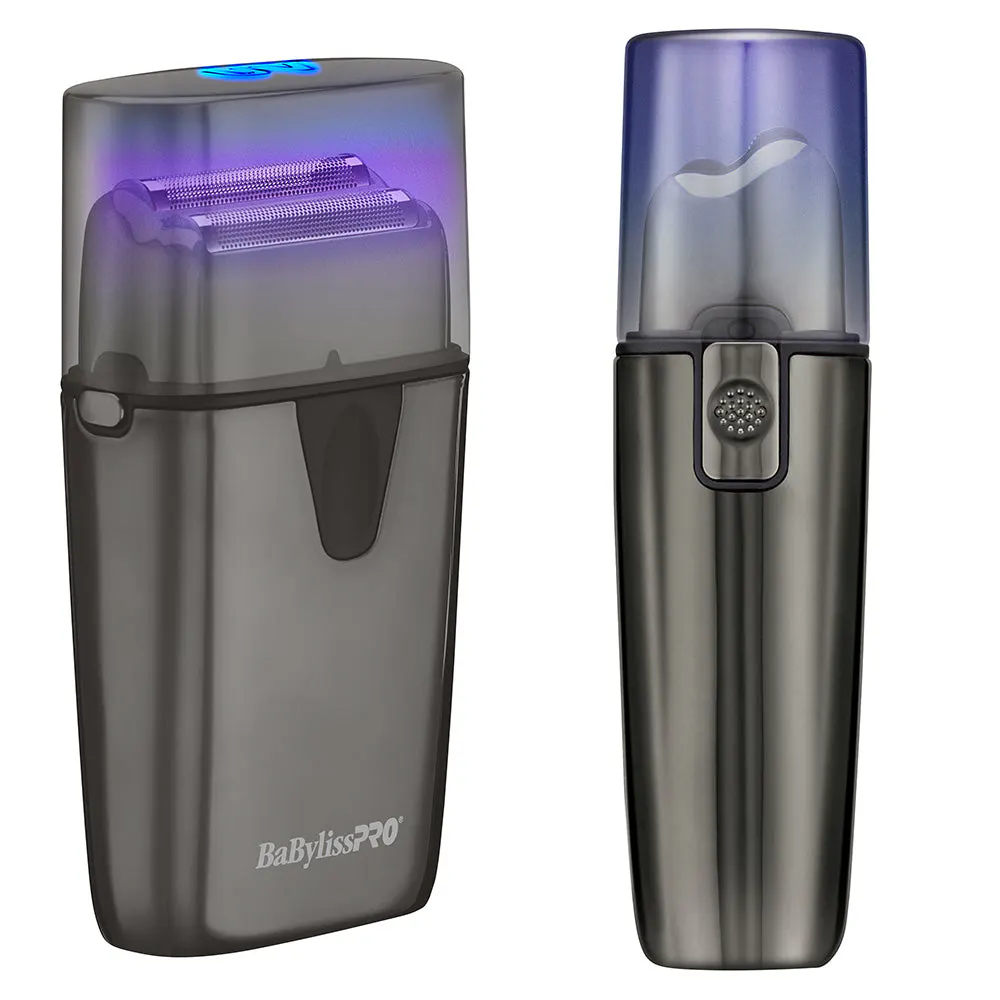 BaBylissPRO UV-Disinfecting Double Foil Shaver, view 2