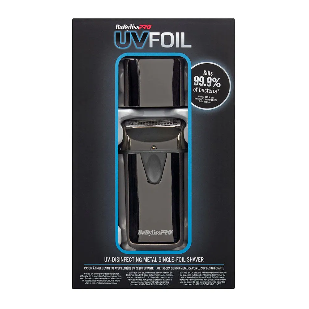 BaBylissPRO UVFoil Metal Single Foil Shaver, view 2