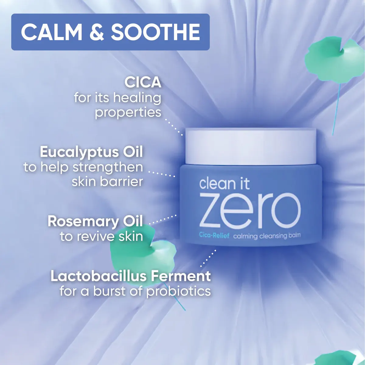 Banila Co Clean It Zero Calming Cleansing Balm 100ml, view 3