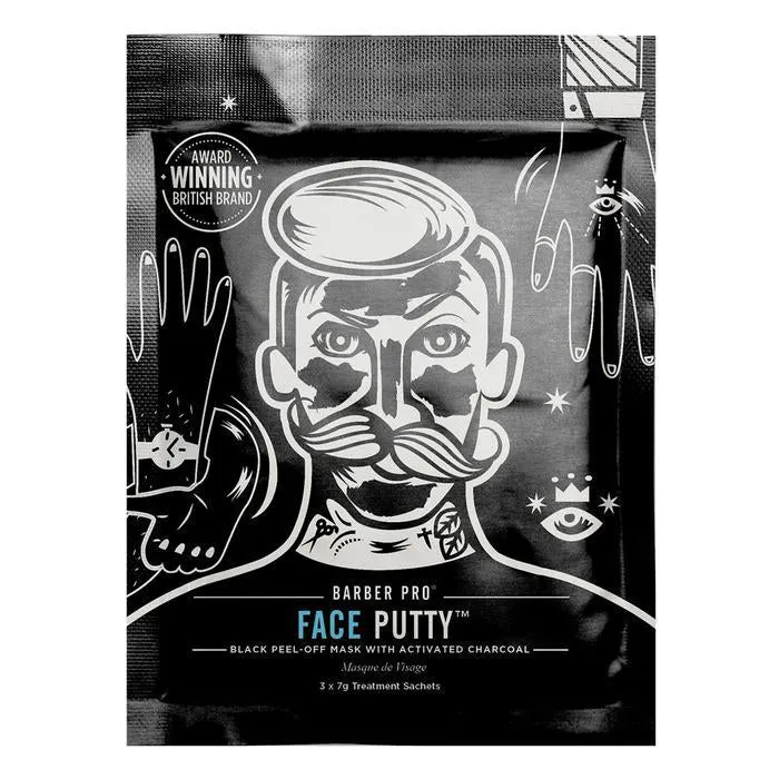 Barber Pro Face Putty Peel-Off Mask