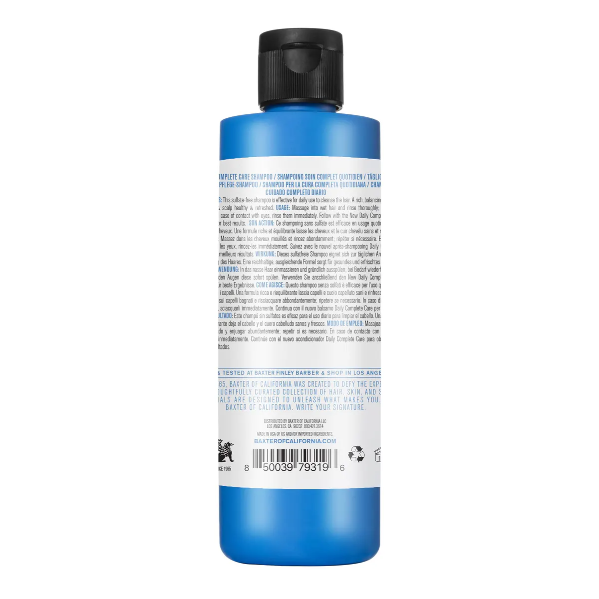 Baxter of California Daily Complete Care Shampoo 236ml, view 2