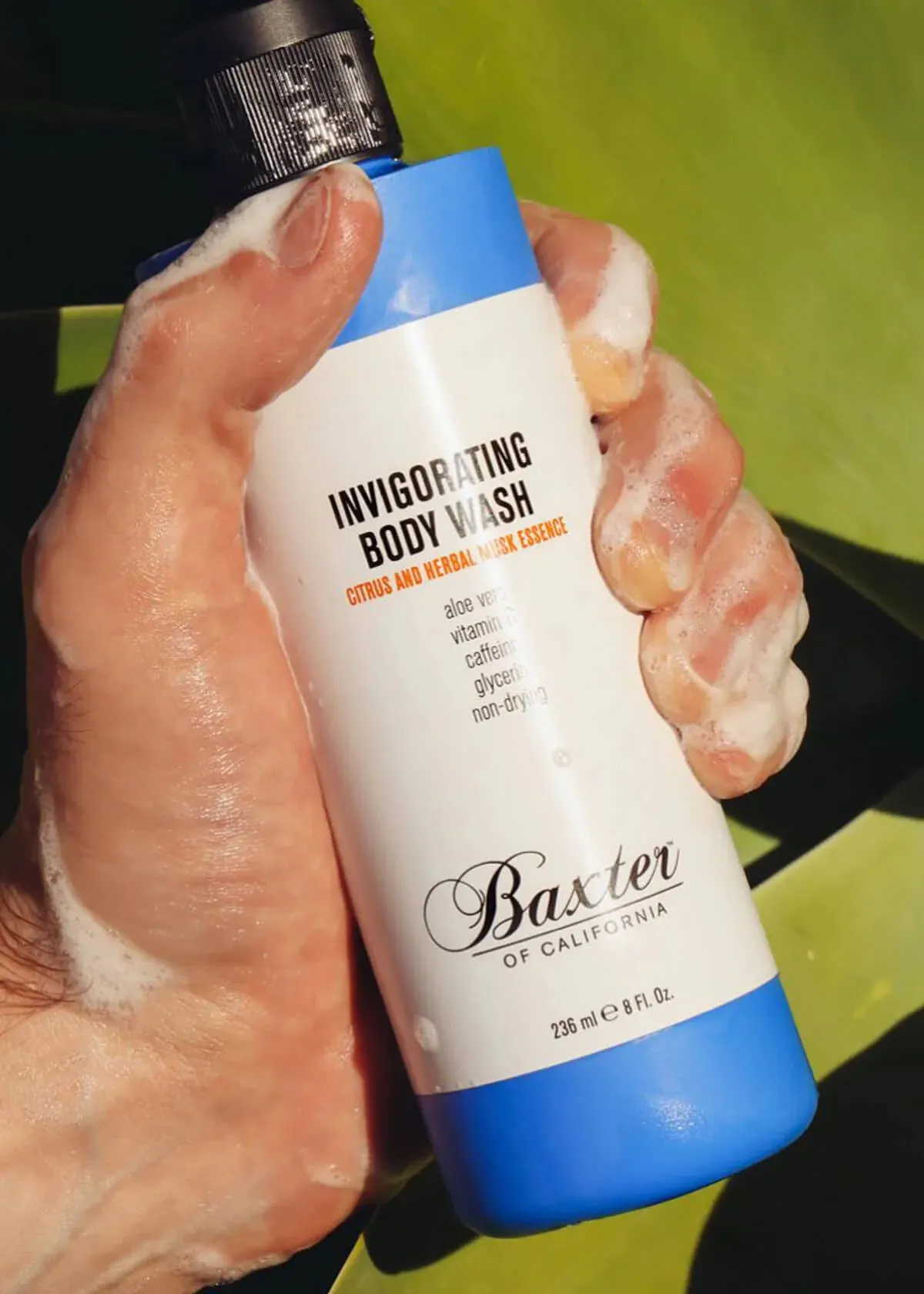 Baxter of California Invigorating Body Wash Citrus and Herbal Musk 236ml, view 3