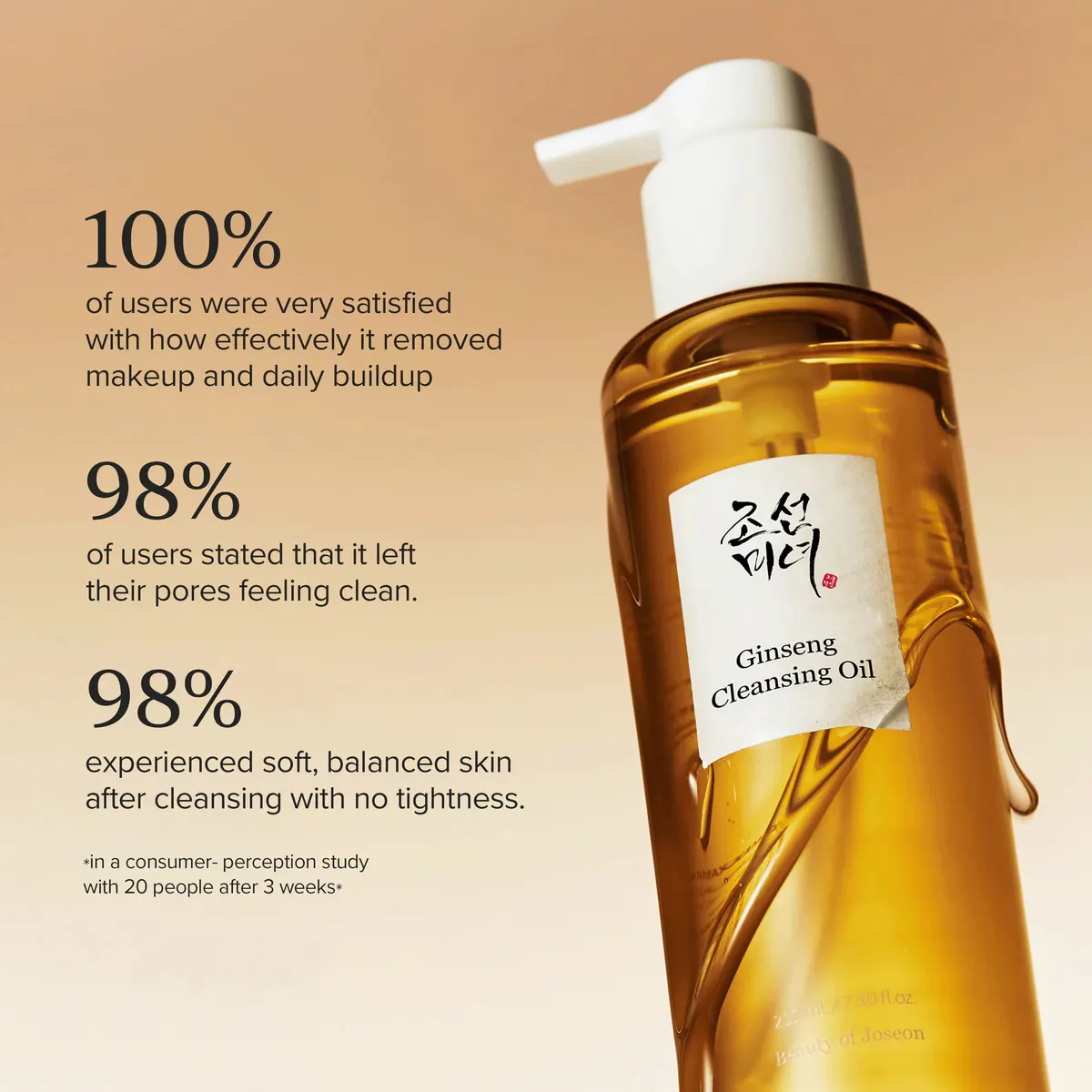 Beauty of Joseon Ginseng Cleansing Oil 210ml, view 4