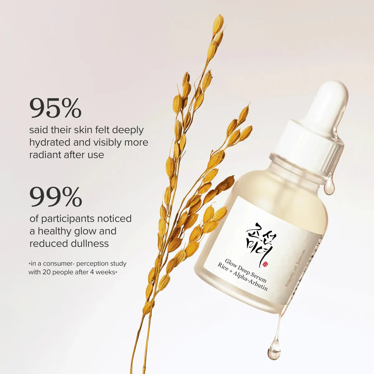 Beauty of Joseon Glow Deep Serum Rice & Alpha Arbutin 30ml, view 4