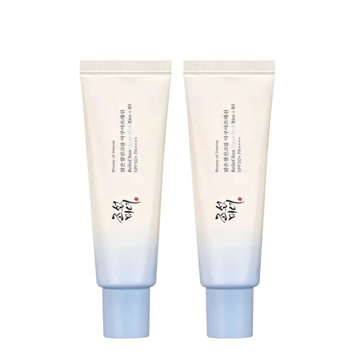 Beauty of Joseon Relief Sun Aqua Fresh Rice + B5 Sunscreen 50ml Duo Bundle