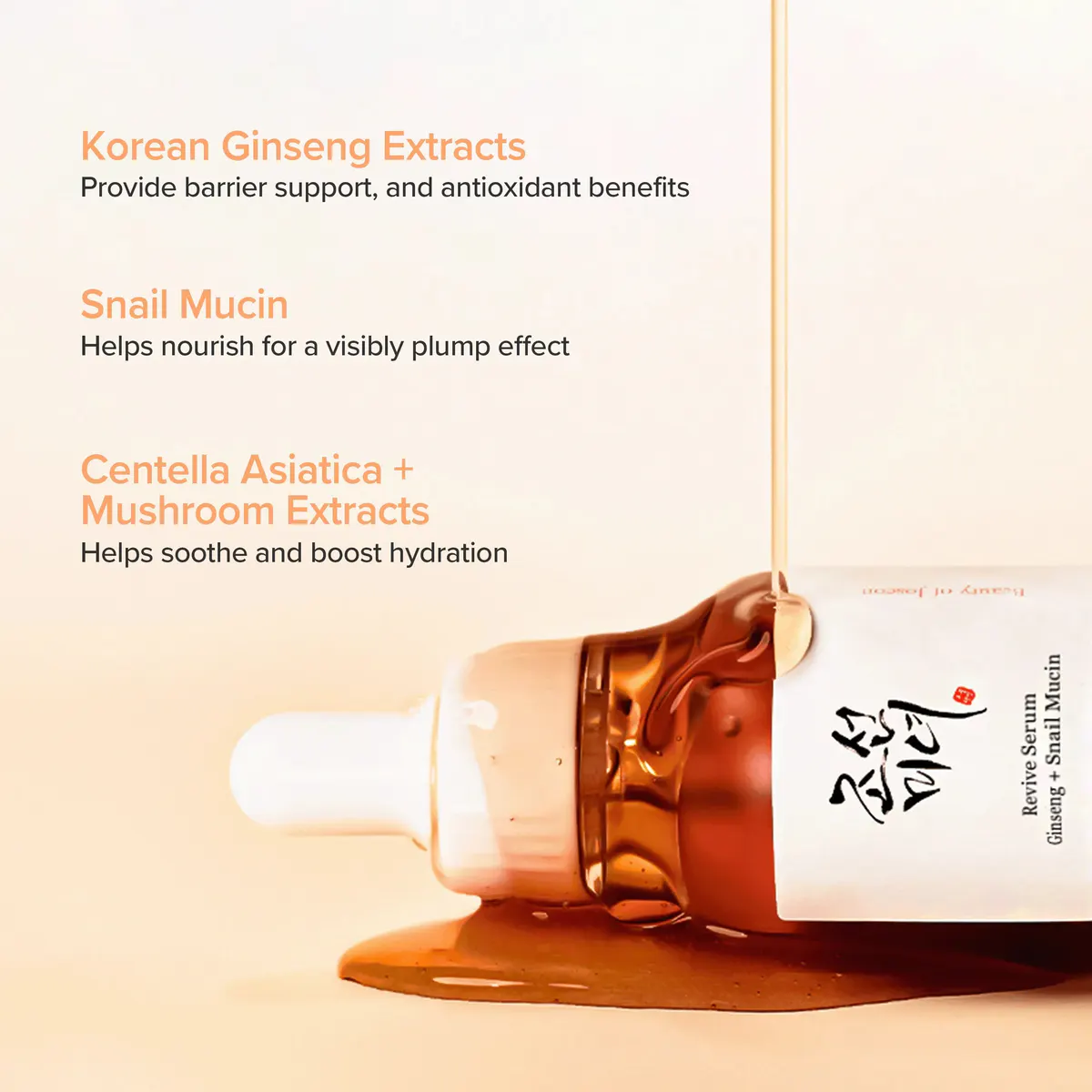 Beauty of Joseon Revive Serum Ginseng & Snail Mucin 30ml, view 3