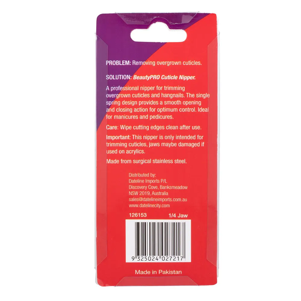 BeautyPRO Cuticle Nipper, view 2