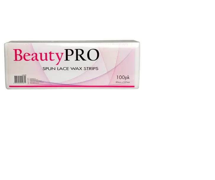BeautyPRO Spun Lace Wax Strips - 100pc
