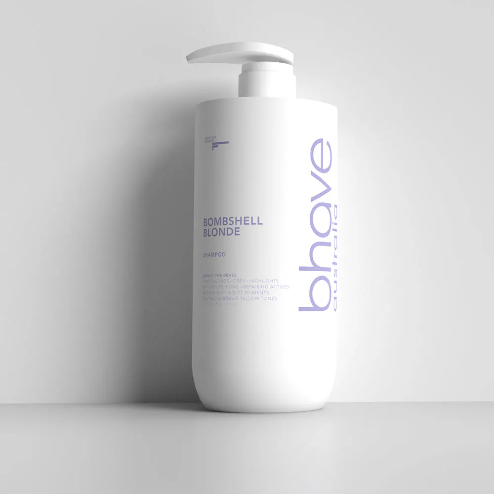 Bhave Blonde Bombshell Shampoo 1000ml, view 2