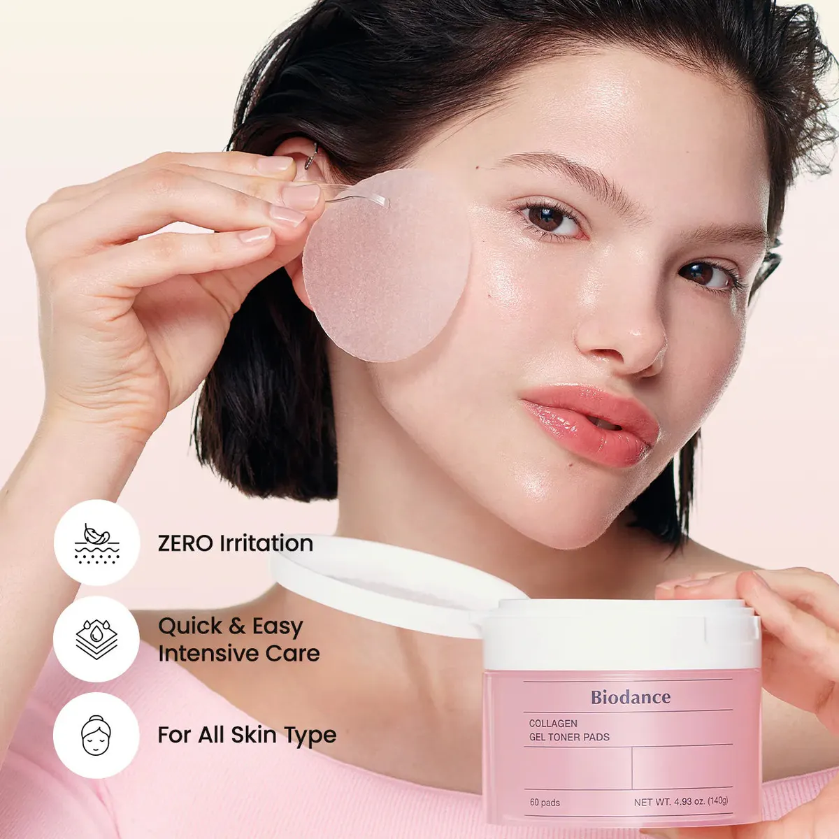 Biodance Collagen Gel Toner Pads 60 Pads, view 2
