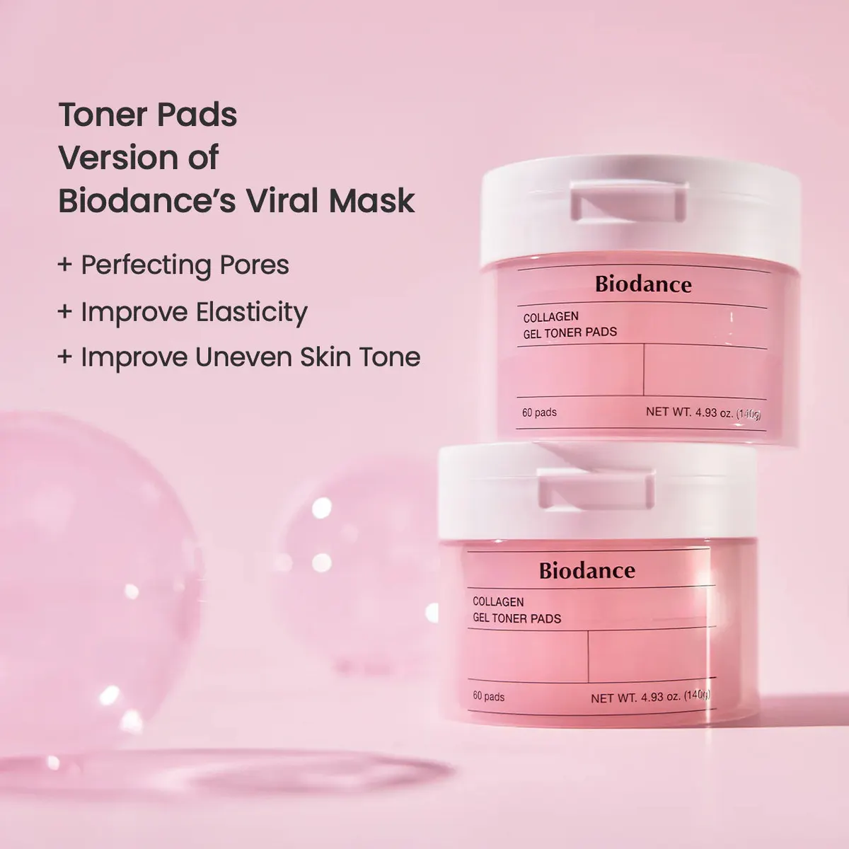 Biodance Collagen Gel Toner Pads 60 Pads, view 3
