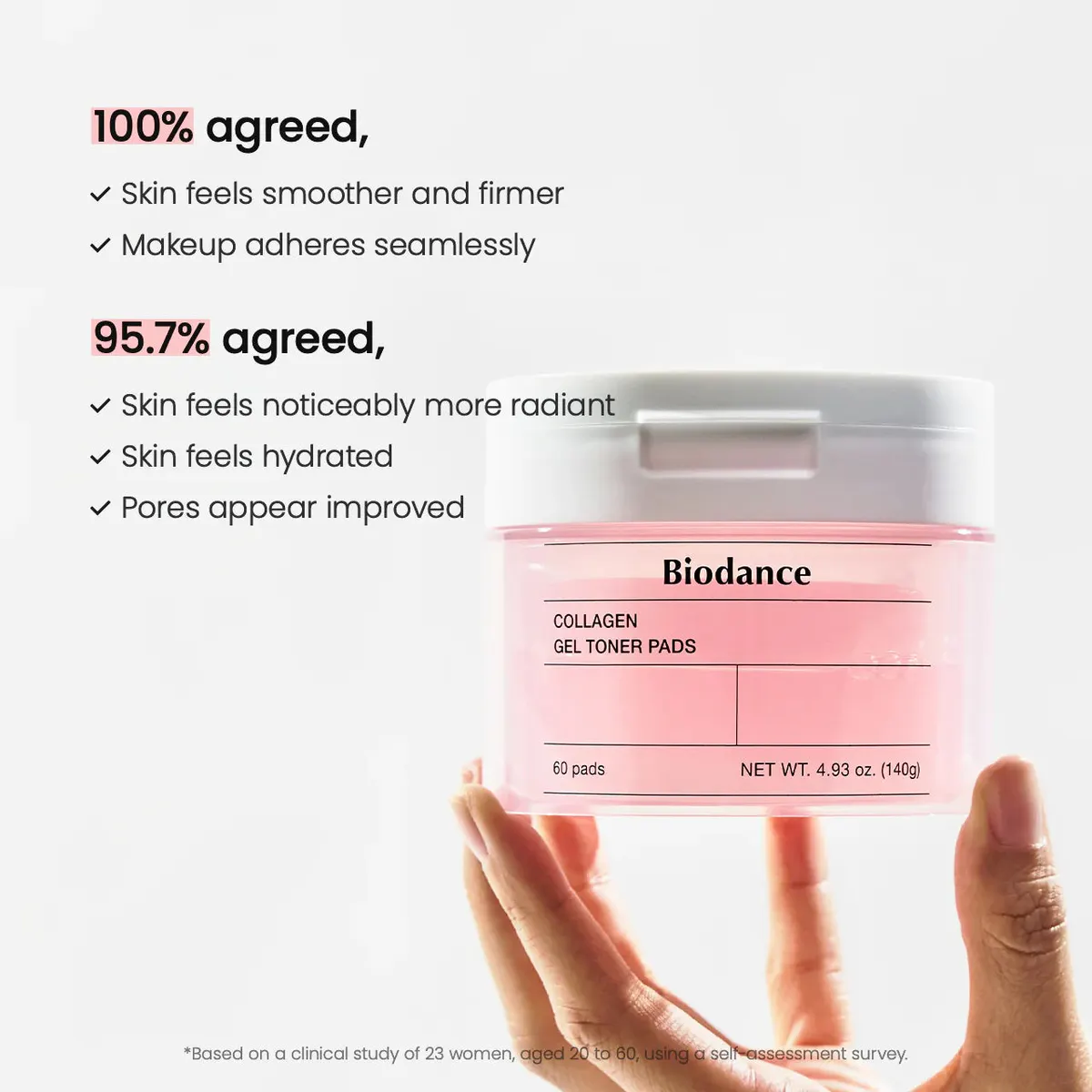 Biodance Collagen Gel Toner Pads 60 Pads, view 5