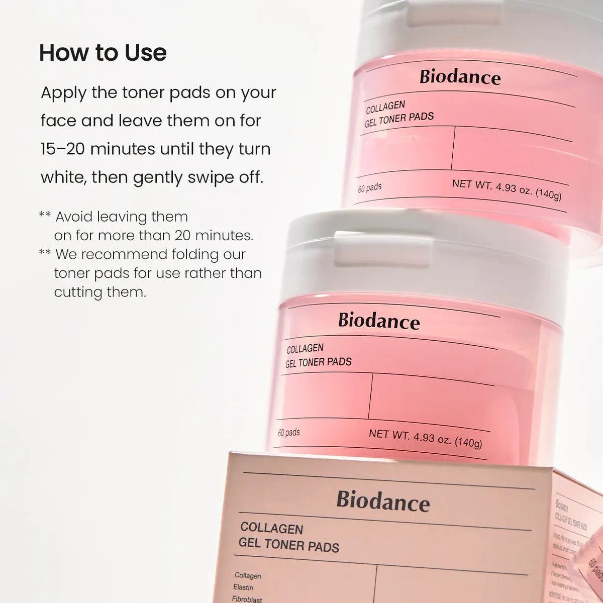 Biodance Collagen Gel Toner Pads 60 Pads, view 6
