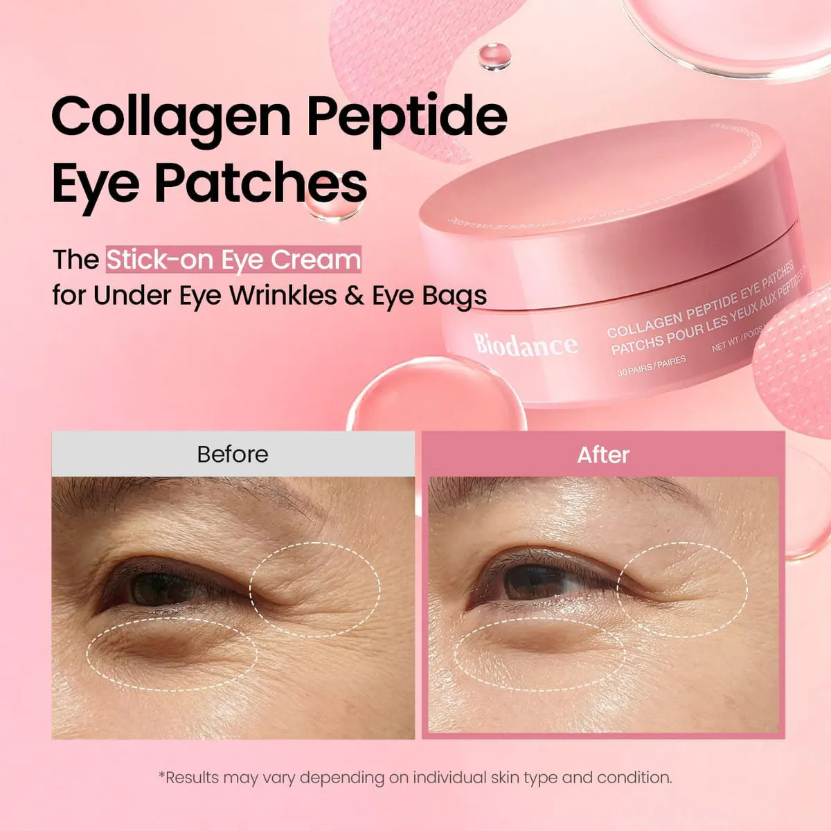 Biodance Collagen Peptide Eye Patches - 30 Pieces, view 2