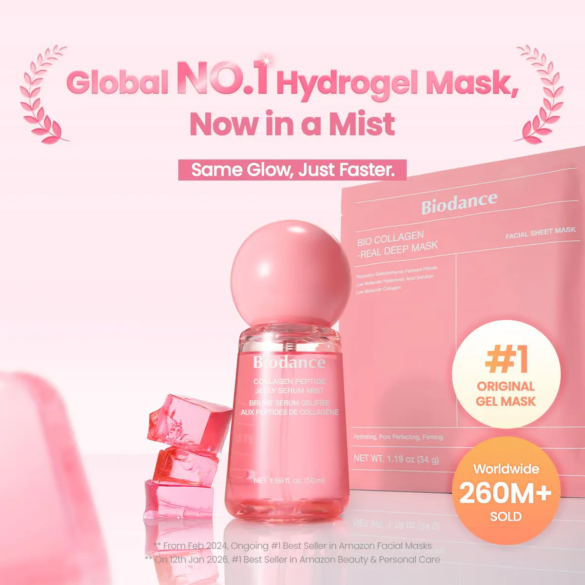 Biodance Collagen Peptide Jelly Serum Mist 50ml, view 6