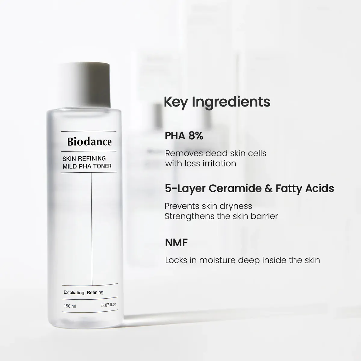 Biodance Skin Refining Mild Pha Toner 150ml, view 6