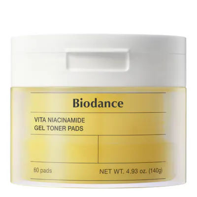 Biodance Vita Niacinamide Gel Toner Pads 60 Pads