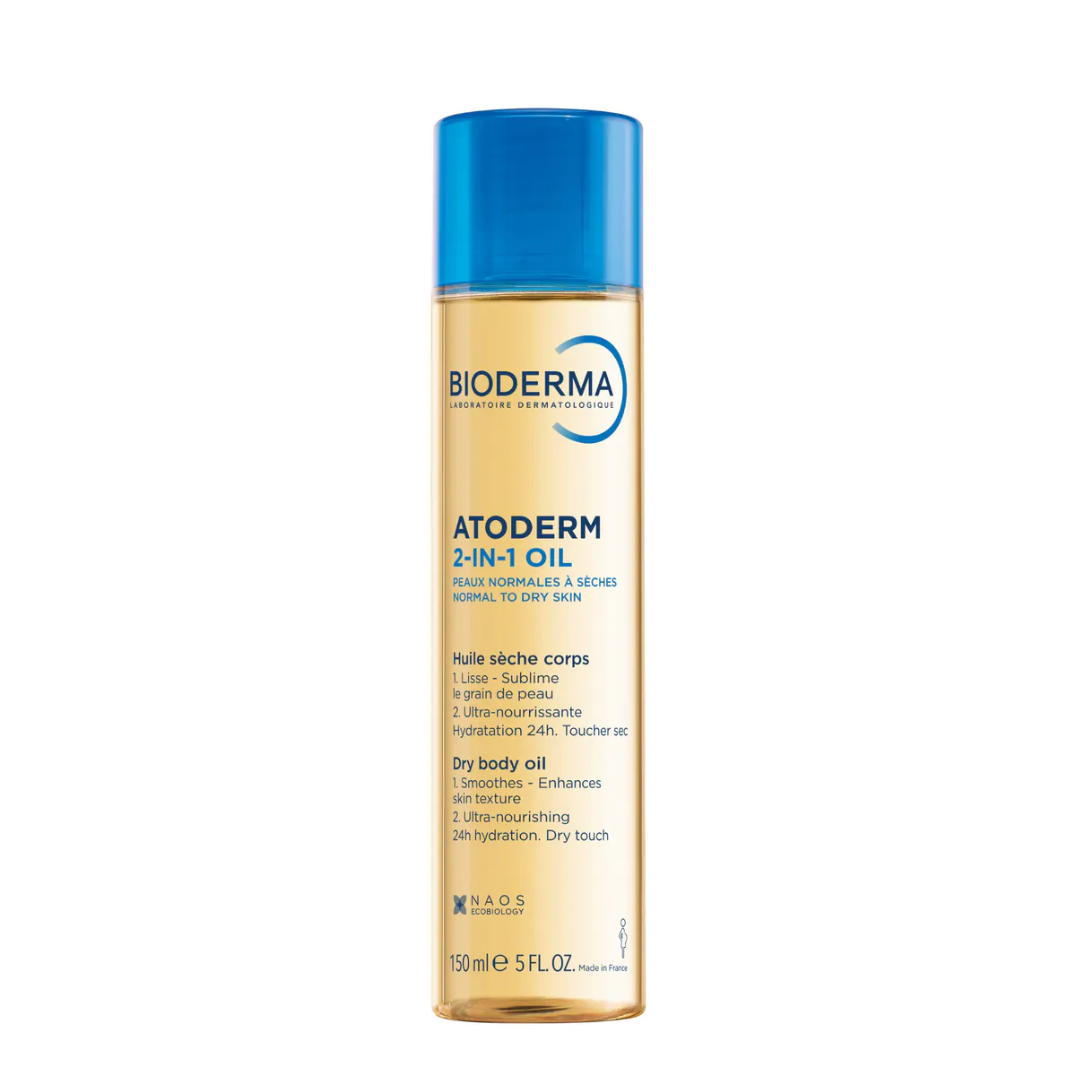 Bioderma Atoderm 2-in-1 Oil Nourishing Dry Body Oil With AHA 150ml