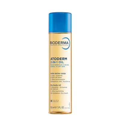 Bioderma Atoderm 2-in-1 Oil Nourishing Dry Body Oil With AHA 150ml