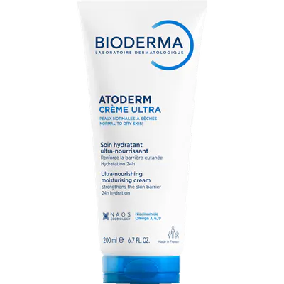 Bioderma Atoderm Creme Ultra Nourishing Daily Moisturiser for Dry Skin 200ml