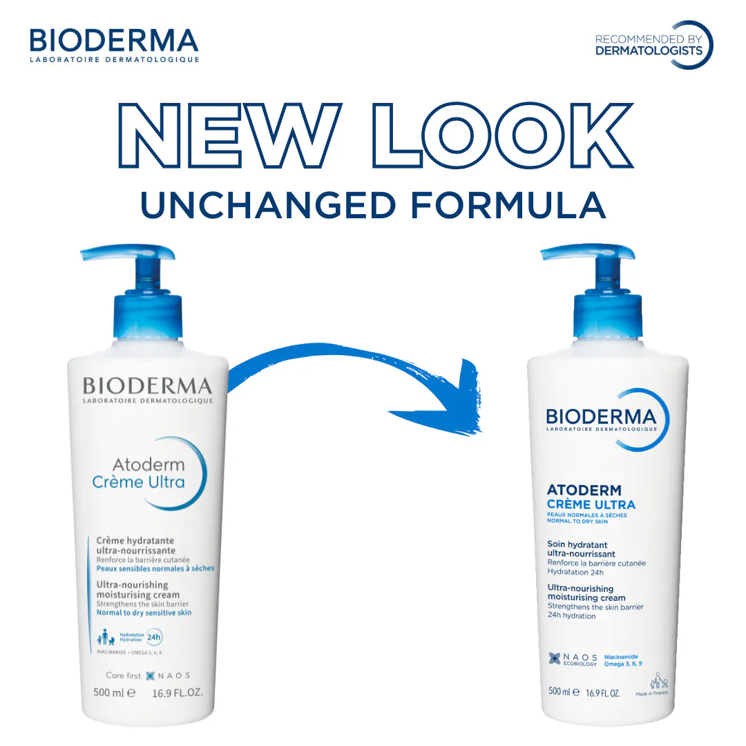 Bioderma Atoderm Creme Ultra Nourishing Daily Moisturiser for Dry Skin 500ml, view 7