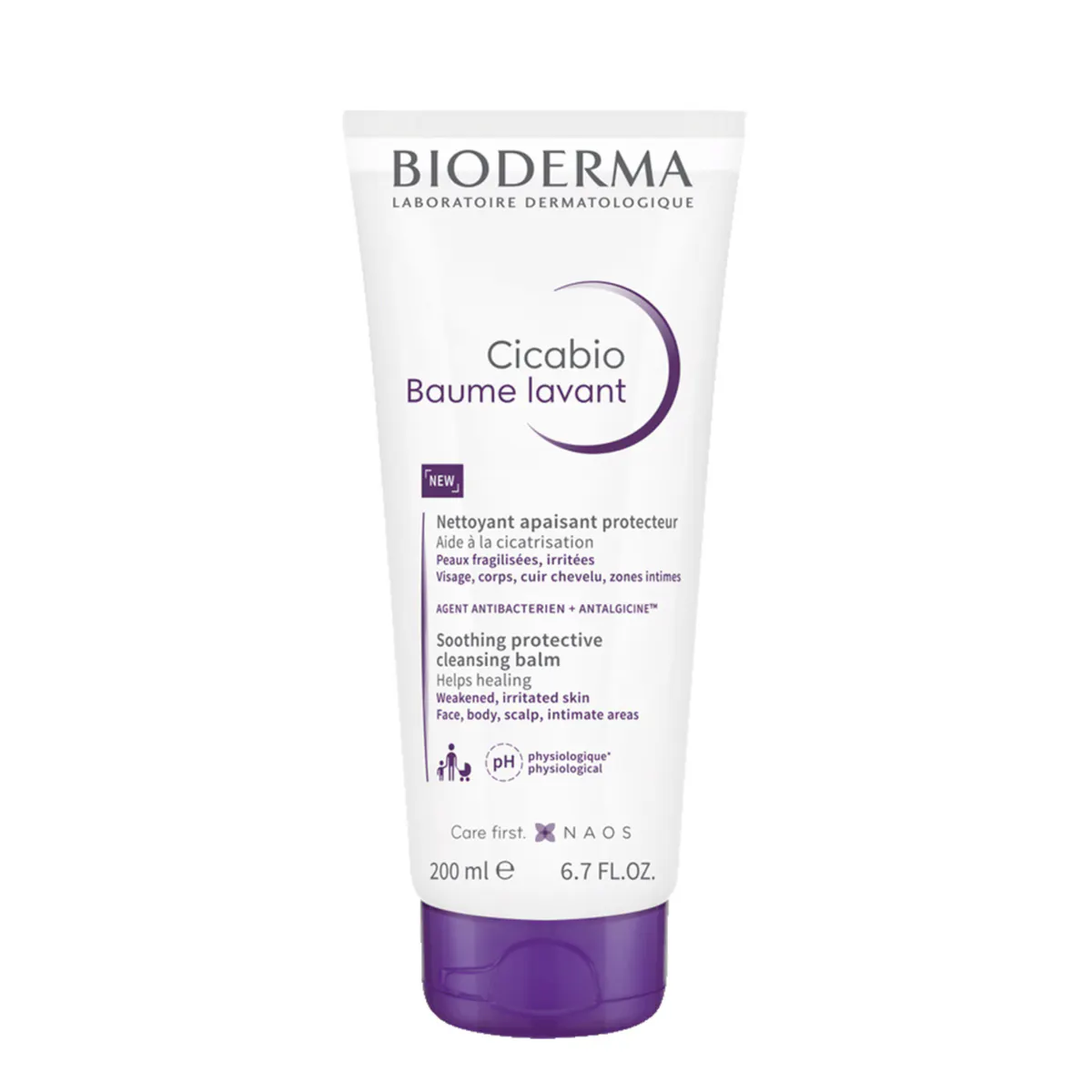 Bioderma Cicabio Soothing Protective Cleansing Balm 200ml