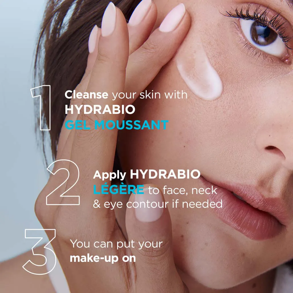 Bioderma Hydrabio 72H Light Moisturising Water Cream 40ml, view 2
