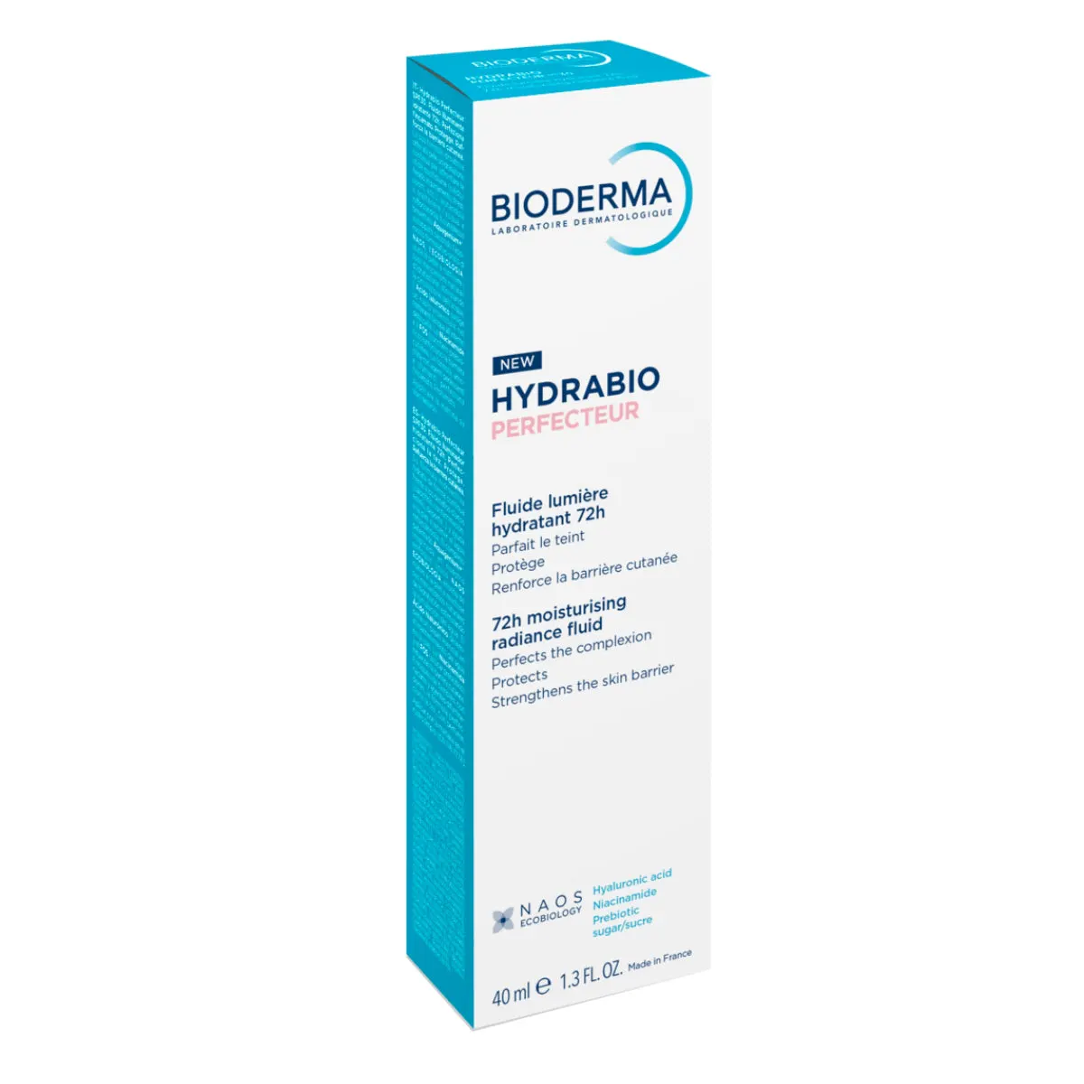 Bioderma Hydrabio 72H Moisturising Radiance Fluid 40ml, view 5